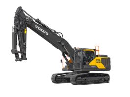 Volvo Construction Equipment launches straight boom excavator