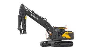 Volvo Construction Equipment launches straight boom excavator