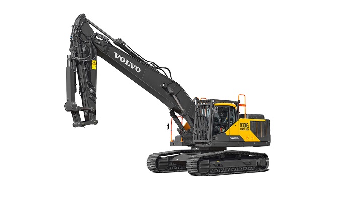 Volvo Construction Equipment launches straight boom excavator