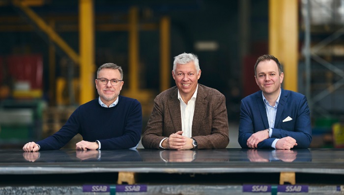 New partnership paves the way for buckets made of fossil-free steel