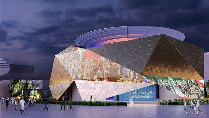 Expo 2020 Dubais Kuwait Pavilion design inspired by sand dunes 