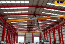 Lifting specialists RHC Lifting Designed Four 30m Span Cranes for Bristol Port