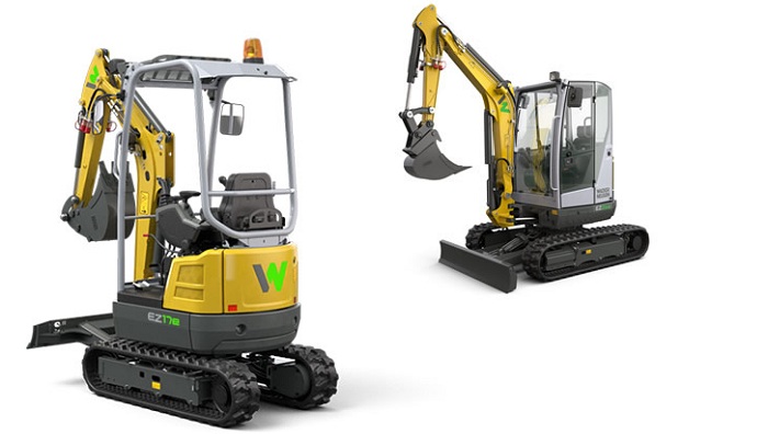Neuson offers zero emission electric construction machines and consolidation products