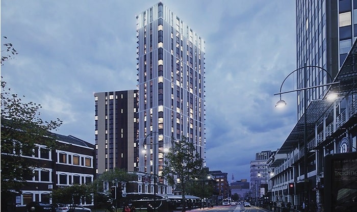 Berkeley Group Nicholls unveils Birmingham resi tower