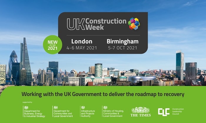 UK Construction Week postponed until October 2021