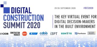 Digital Construction Summit 2020 is now open for registrations