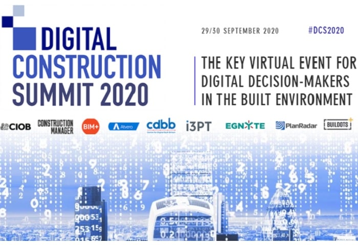 Digital Construction Summit 2020 is now open for registrations