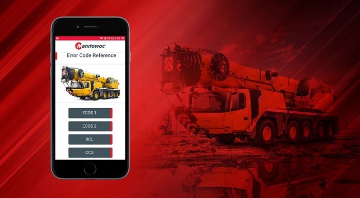 Manitowoc updates diagnostic mobile app to include Potain tower cranes, releases Bluetooth-enabled pressure test kit