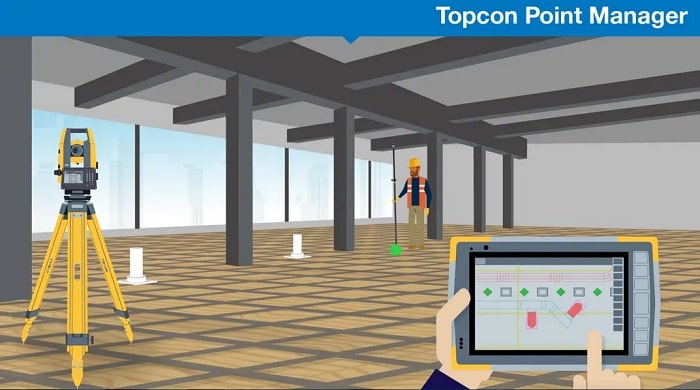 Topcon Point Manager Available for Construction Industry
