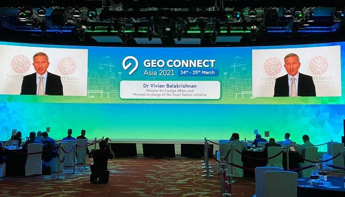 Geo Connect Asia 2021, Singapore's first large-scale pilot hybrid event in 2021 