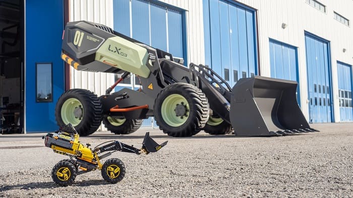 Volvo and Lego Engineers Collaborate on Smart Construction Technology