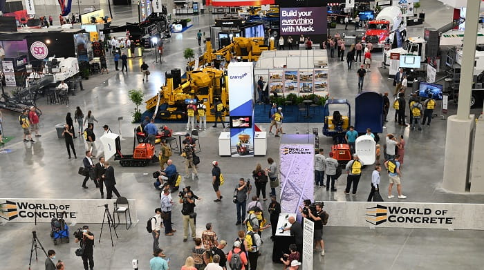 World of Concrete Set for January in Las Vegas
