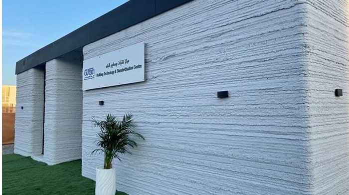 World's largest 3D printed real concrete building made by GUtech university