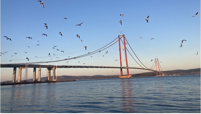 International team completes world's longest suspension bridge in Turkey
