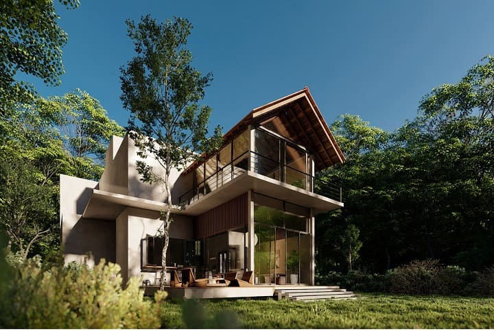 Beyond Blueprints: Visualizing Real Estate Excellence through Exterior 3D Renderings