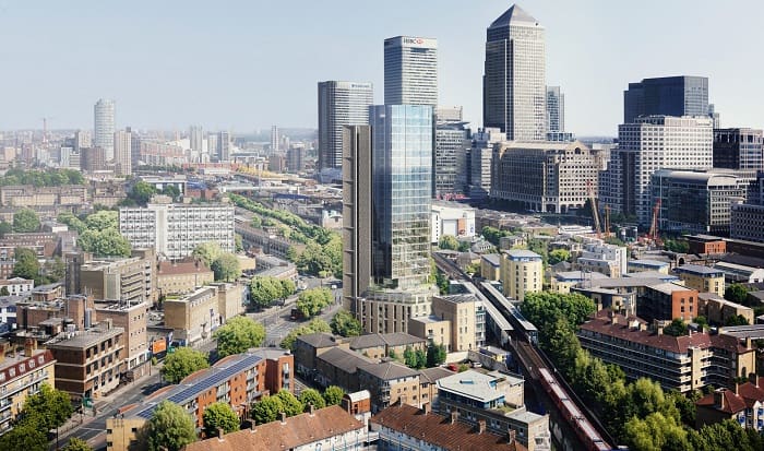 Rockwell Appoint John Sisk & Son to Build 30 Storey Canary Wharf Building