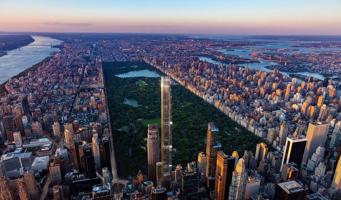 With 131 st. Central Park Tower becomes the worlds tallest residential building