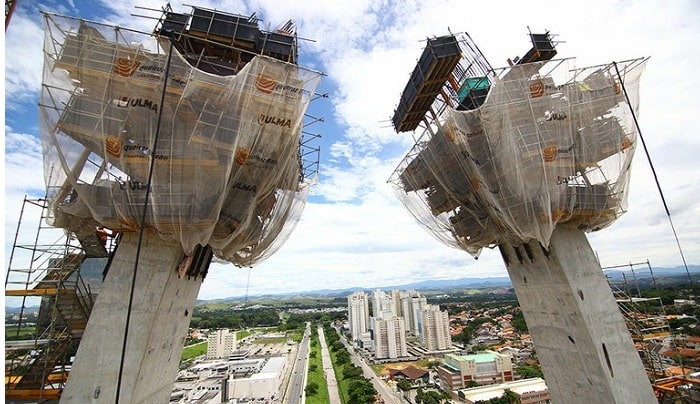  ULMA engineering solutions on the emblematic Arch of Innovation bridge, Brazil