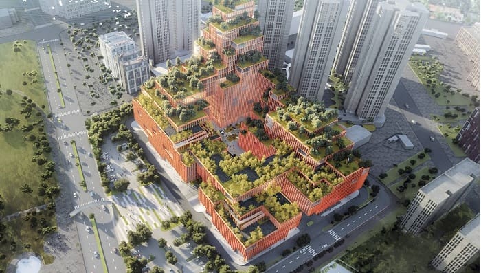 Stefano Boeri Architetti designs China's largest rehabilitation therapy centre