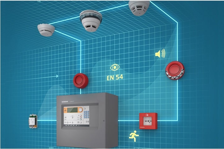 Siemens fire protection system effortlessly protects small to medium-sized buildings
