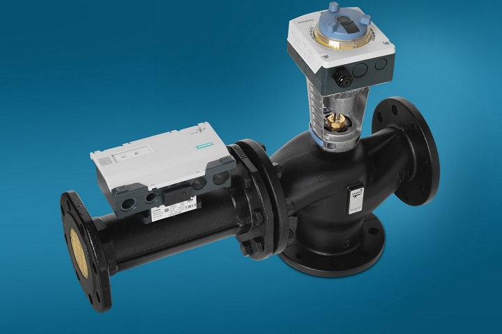 Intelligent valve from Siemens combines energy efficiency and comfort uniquely