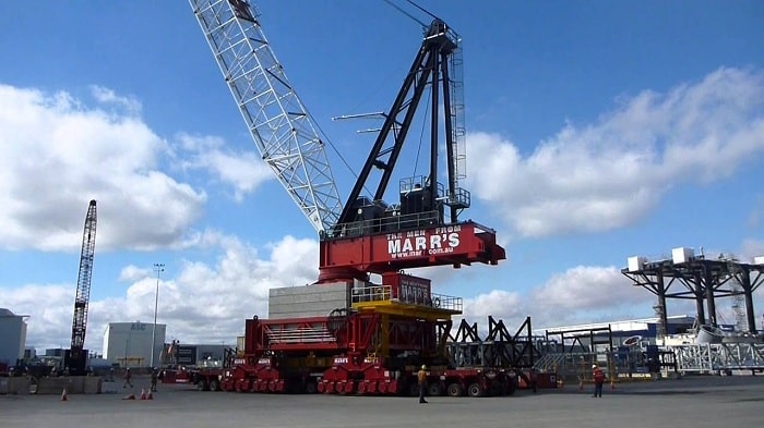 Marr Contracting Supplies 300t Crane to Complete Worlds Largest Suspension Bridge in Turkey
